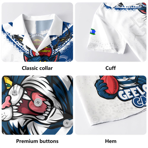 Geelong Cats Hawaiian Shirt NAIDOC Week One Spirit One Pride