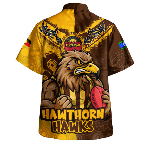 Hawthorn Hawaiian Shirt NAIDOC Week One Spirit One Pride