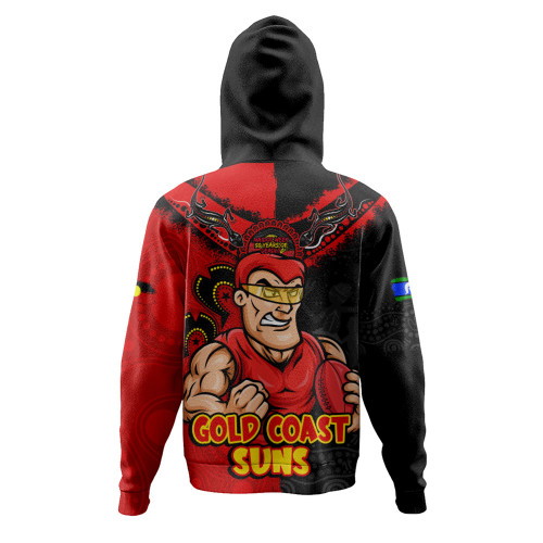 Gold Coast SUNS Hoodie NAIDOC Week One Spirit One Pride