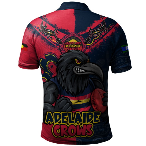 Adelaide Crows Polo Shirt NAIDOC Week One Spirit One Pride