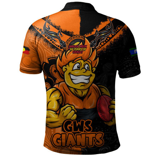 GWS GIANTS Polo Shirt NAIDOC Week One Spirit One Pride
