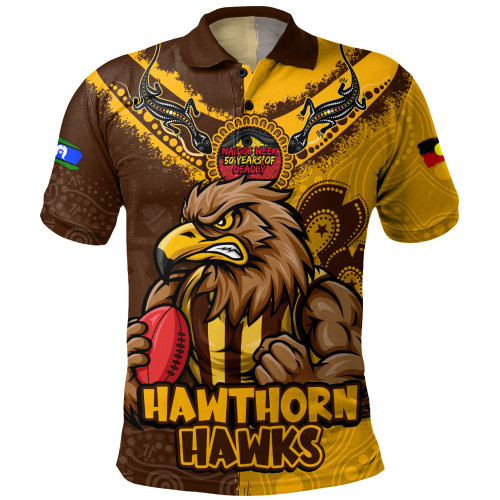 Hawthorn Polo Shirt NAIDOC Week One Spirit One Pride