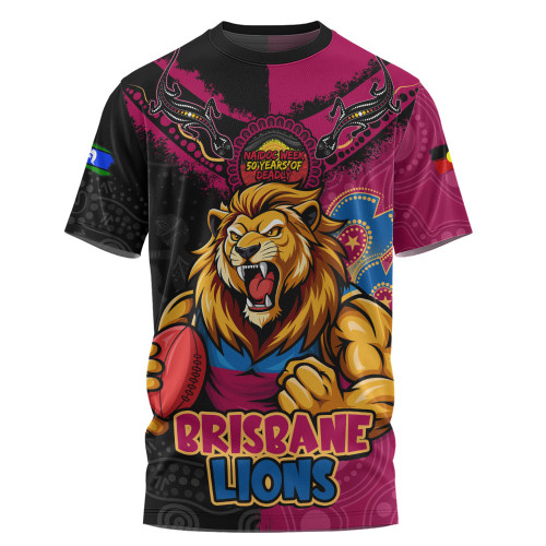 Brisbane Lions T-Shirt NAIDOC Week One Spirit One Pride