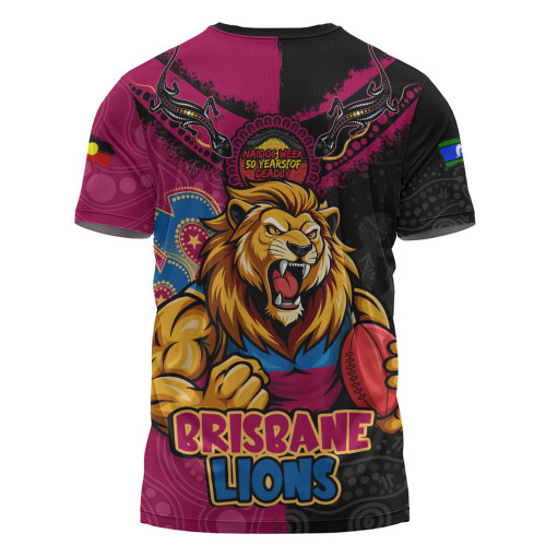 Brisbane Lions T-Shirt NAIDOC Week One Spirit One Pride