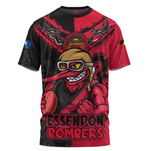 Essendon T-Shirt NAIDOC Week One Spirit One Pride