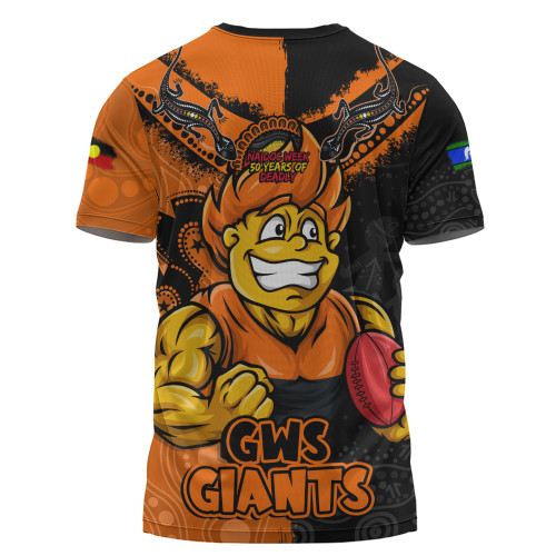 GWS GIANTS T-Shirt NAIDOC Week One Spirit One Pride