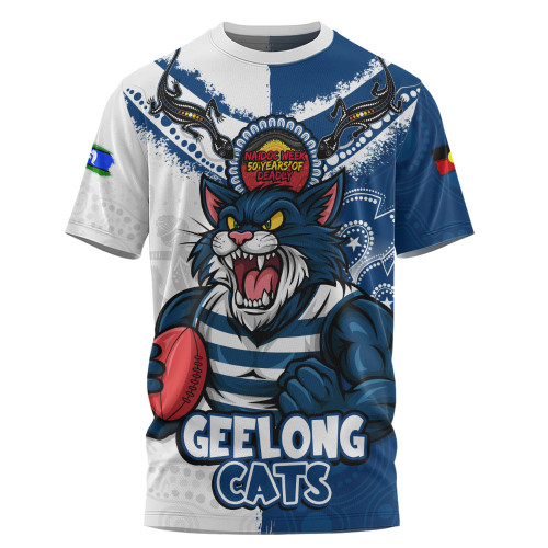 Geelong Cats T-Shirt NAIDOC Week One Spirit One Pride