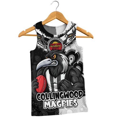 Collingwood Men Singlet NAIDOC Week One Spirit One Pride