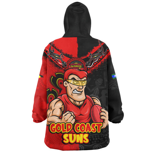 Gold Coast SUNS Snug Hoodie NAIDOC Week One Spirit One Pride