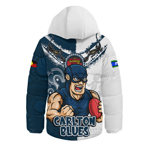 Carlton Hooded Padded Jacket NAIDOC Week One Spirit One Pride