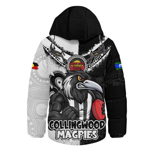 Collingwood Hooded Padded Jacket NAIDOC Week One Spirit One Pride