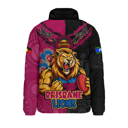 Brisbane Lions Padded Jacket NAIDOC Week One Spirit One Pride