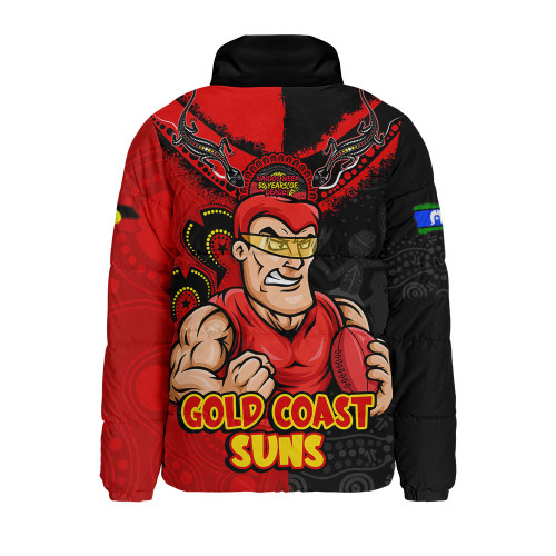 Gold Coast SUNS Padded Jacket NAIDOC Week One Spirit One Pride