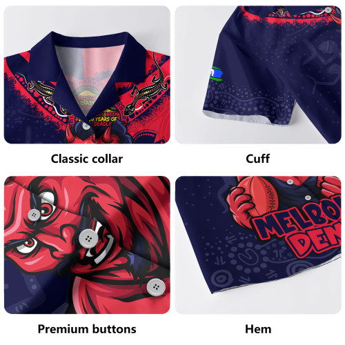 Melbourne Hawaiian Shirt NAIDOC Week One Spirit One Pride