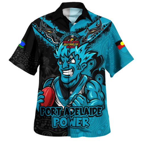 Port Adelaide Hawaiian Shirt NAIDOC Week One Spirit One Pride