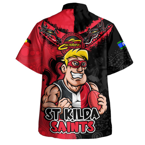 St Kilda Hawaiian Shirt NAIDOC Week One Spirit One Pride