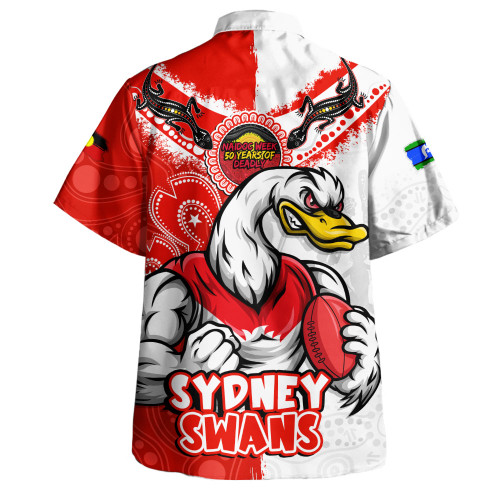 Sydney Swans Hawaiian Shirt NAIDOC Week One Spirit One Pride