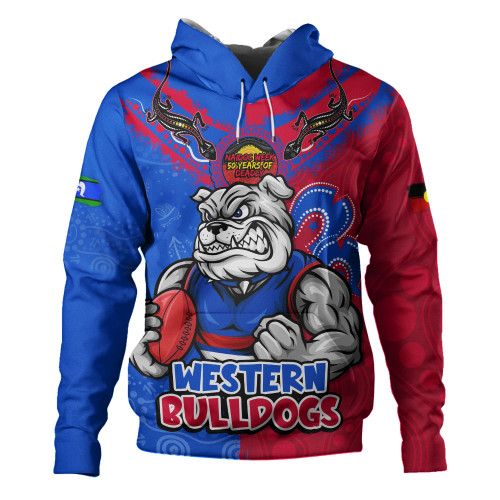 Western Bulldogs Hoodie NAIDOC Week One Spirit One Pride