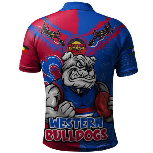 Western Bulldogs Polo Shirt NAIDOC Week One Spirit One Pride