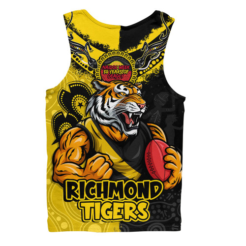 Richmond Men Singlet NAIDOC Week One Spirit One Pride
