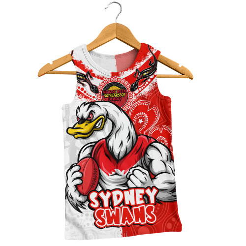 Sydney Swans Men Singlet NAIDOC Week One Spirit One Pride