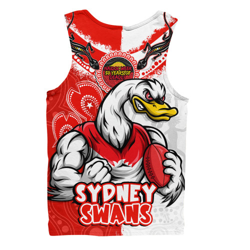 Sydney Swans Men Singlet NAIDOC Week One Spirit One Pride