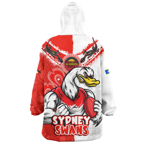 Sydney Swans Snug Hoodie NAIDOC Week One Spirit One Pride