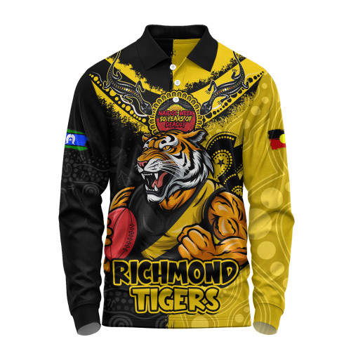 Richmond Long Sleeve Polo Shirt NAIDOC Week One Spirit One Pride