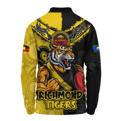 Richmond Long Sleeve Polo Shirt NAIDOC Week One Spirit One Pride