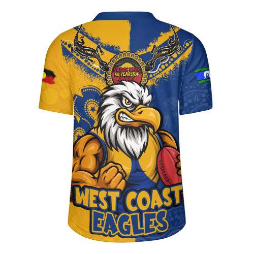 West Coast Eagles Rugby Jersey NAIDOC Week One Spirit One Pride
