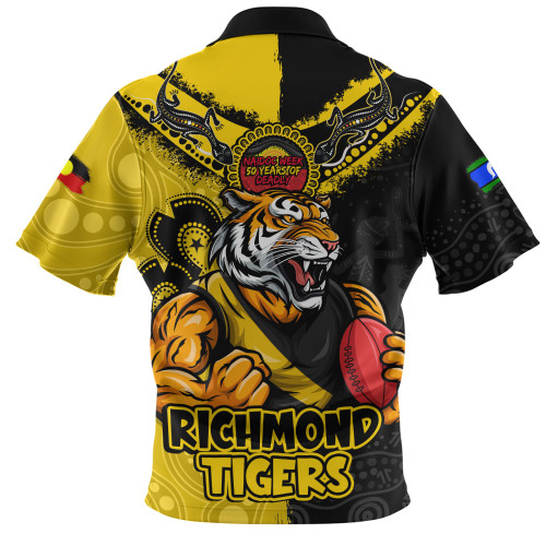 Richmond Zip Polo Shirt NAIDOC Week One Spirit One Pride