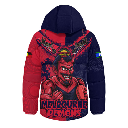 Melbourne Hooded Padded Jacket NAIDOC Week One Spirit One Pride