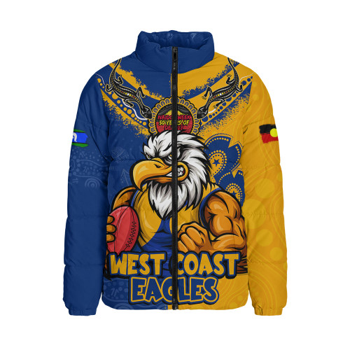 West Coast Eagles Padded Jacket NAIDOC Week One Spirit One Pride