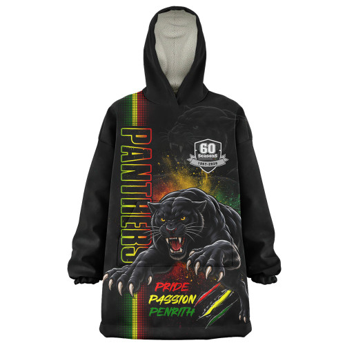 Penrith Panthers Snug Hoodie 60 Seasons Of Roaring Pride