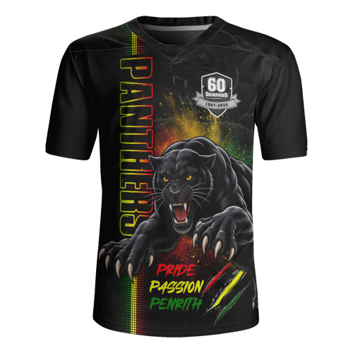 Penrith Panthers Rugby Jersey 60 Seasons Of Roaring Pride