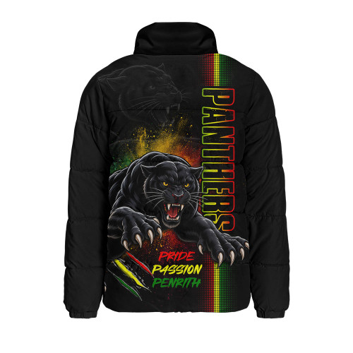 Penrith Panthers Padded Jacket 60 Seasons Of Roaring Pride