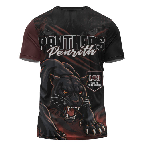 Penrith Panthers T-Shirt Honouring 60 Seasons Of Fierce Legacy