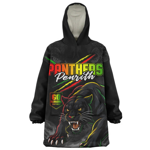 Penrith Panthers Snug Hoodie Honouring 60 Seasons Of Fierce Legacy