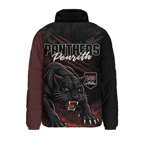 Penrith Panthers Padded Jacket Honouring 60 Seasons Of Fierce Legacy