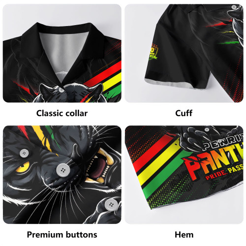 Penrith Panthers Hawaiian Shirt Breaking Limits Through 60 Seasons
