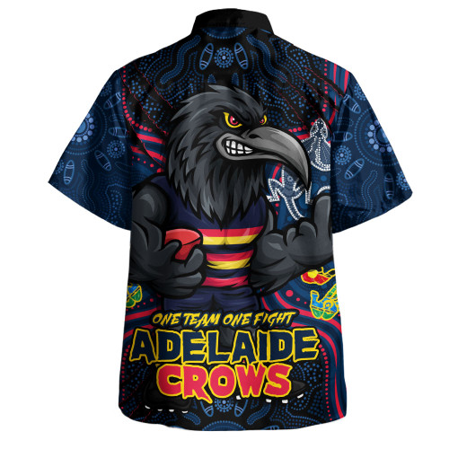 Adelaide Crows Hawaiian Shirt One Team One Fight