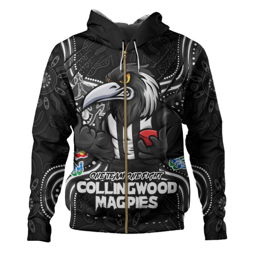 Collingwood Hoodie One Team One Fight