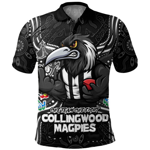 Collingwood Polo Shirt One Team One Fight