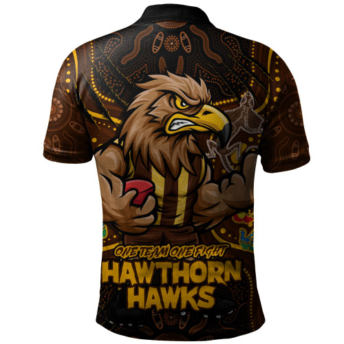 Hawthorn Polo Shirt One Team One Fight