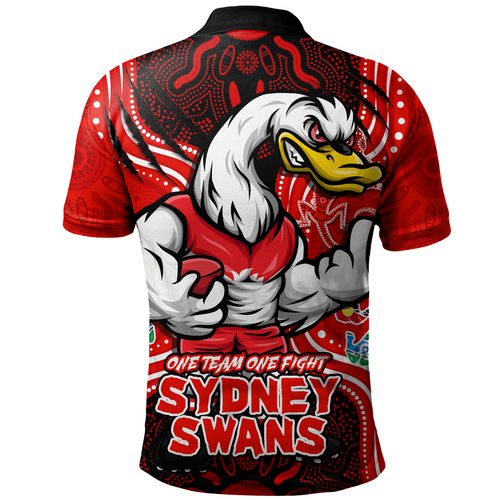 Sydney Swans Polo Shirt One Team One Fight