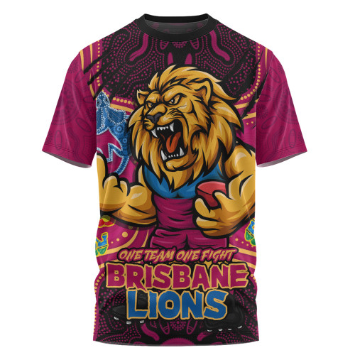 Brisbane Lions T-Shirt One Team One Fight