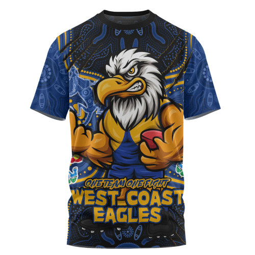 West Coast Eagles T-Shirt One Team One Fight