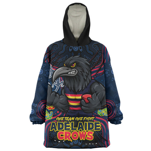 Adelaide Crows Snug Hoodie One Team One Fight