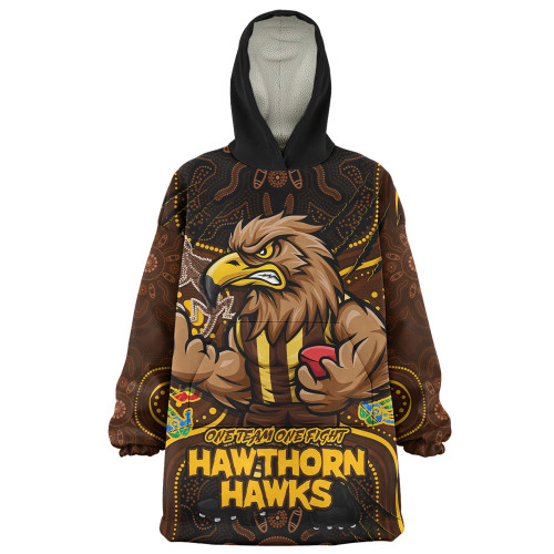 Hawthorn Snug Hoodie One Team One Fight