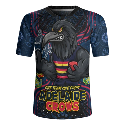 Adelaide Crows Rugby Jersey One Team One Fight